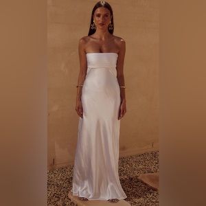 Adina Maxi Dress - White